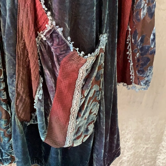 Two head studios flowy tunic blouse dress size M - Picture 7 of 7